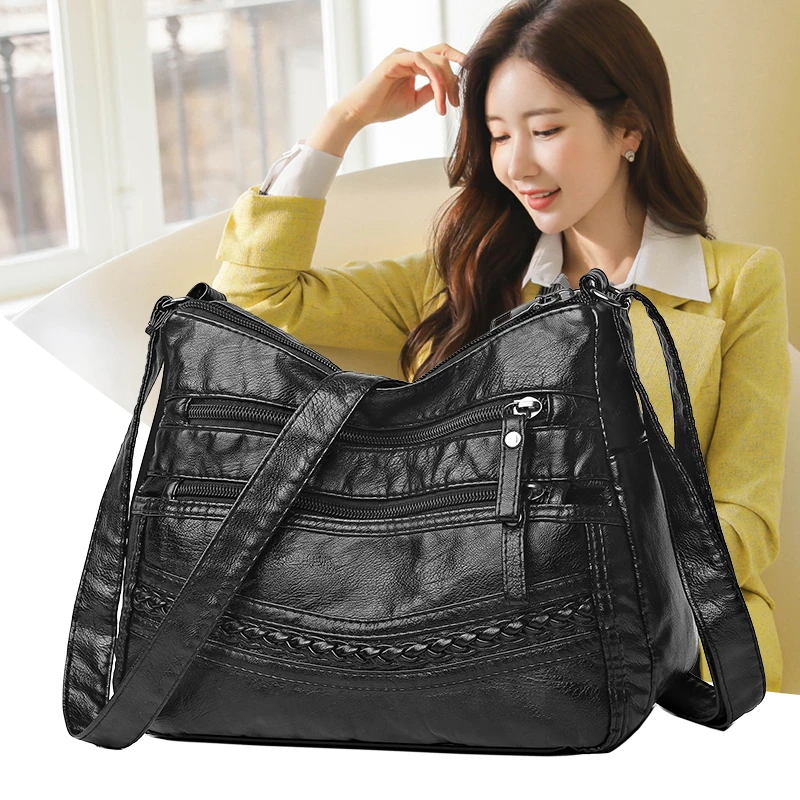 2023 Handbags Women bags Designer Soft Cowhide Ladies Crossbody Bag 2023 Fashion Luxury Female Shoulder Tote bag
2023 Handbags Women bags Designer Soft Cowhide Ladies Crossbody Bag 2023 Fashion Luxury Female Shoulder Tote bag