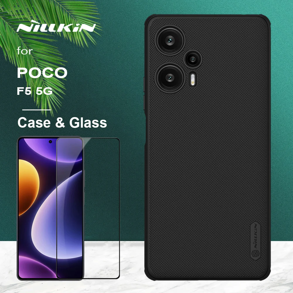 Для Xiaomi Poco F5 5G Чехол Nillkin Super Frosted Shield и закаленное стекло Набор Жесткая задняя крышка из ПК Чехол для Poco F5 5G Матовый чехол
Для Xiaomi Poco F5 5G Чехол Nillkin Super Frosted Shield и закаленное стекло Набор Жесткая задняя крышка из ПК Чехол для Poco F5 5G Матовый чехол
