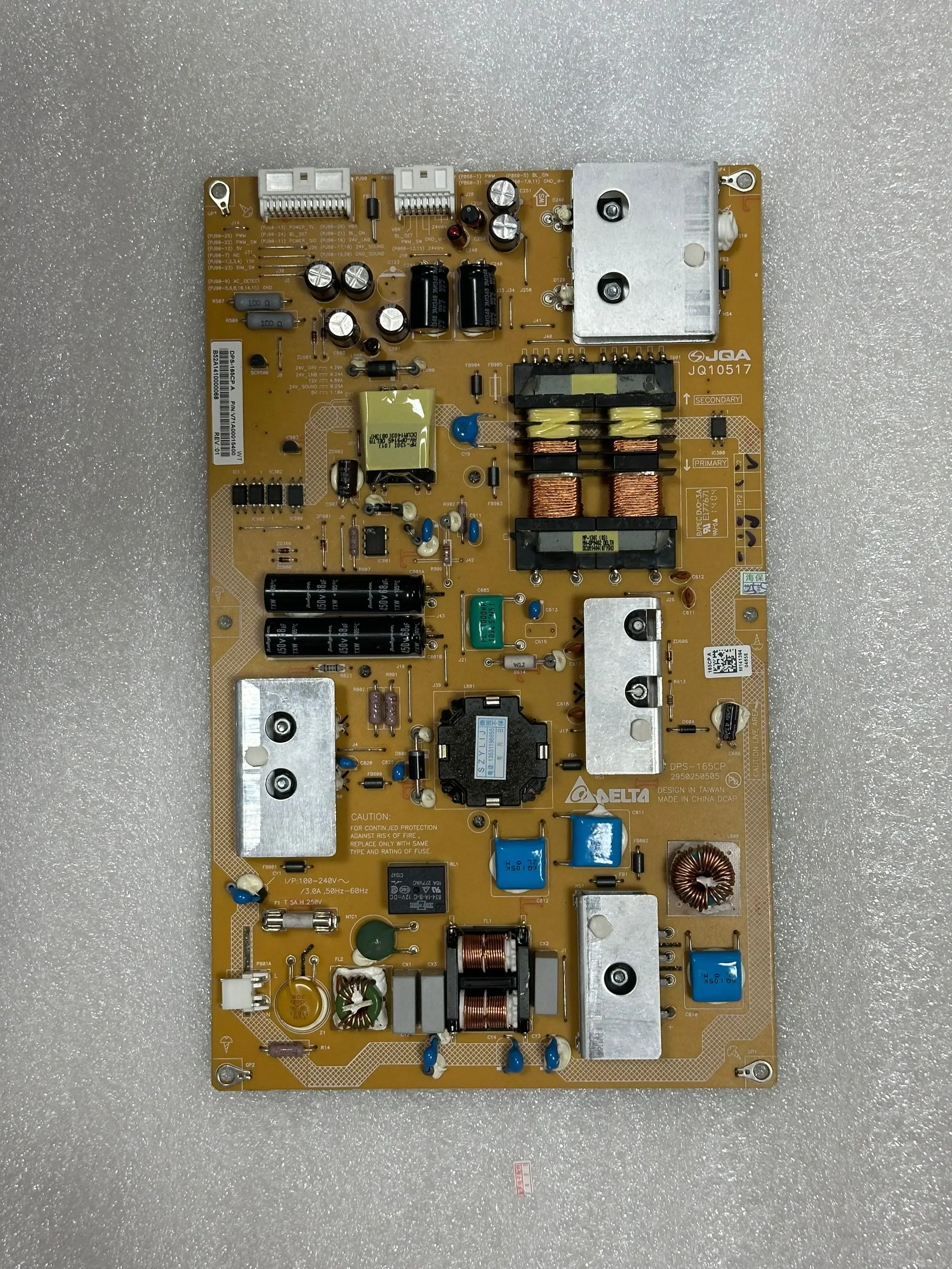 for LCD TV power board DPS-165CP 2950250505
for LCD TV power board DPS-165CP 2950250505