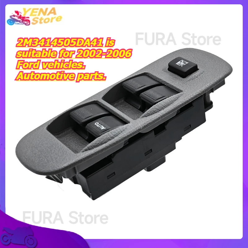 Window regulator switch button 2M3414505DA41 is suitable for 2002-2006 Ford vehicles. Automotive parts.
Window regulator switch button 2M3414505DA41 is suitable for 2002-2006 Ford vehicles. Automotive parts.