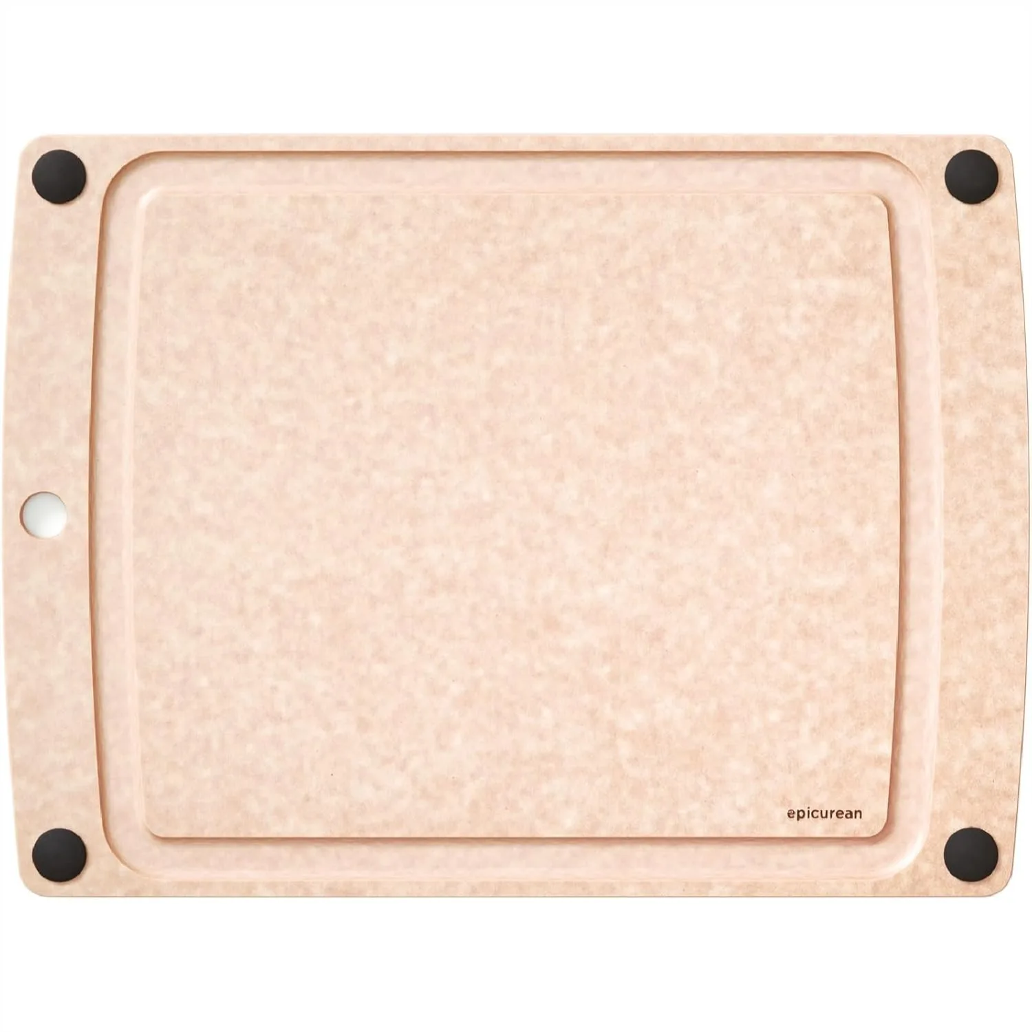 All-In-One Cutting Board with Juice Groove and Non-Slip Feet, 17.5" x 13", Durable Paper Composite Material for Kitchen Prep
All-In-One Cutting Board with Juice Groove and Non-Slip Feet, 17.5" x 13", Durable Paper Composite Material for Kitchen Prep