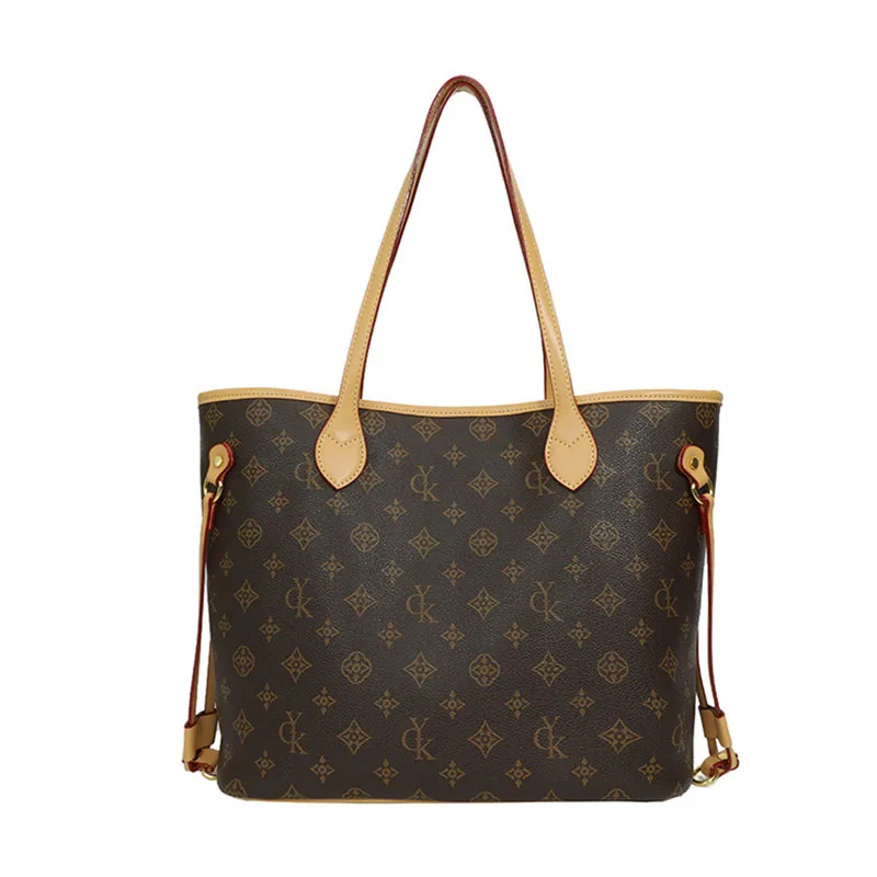 Fashionable ladies' single-shoulder bag, printed retro tote bag, high-end and versatile handbag, large-capacity underarm bag
Fashionable ladies' single-shoulder bag, printed retro tote bag, high-end and versatile handbag, large-capacity underarm bag