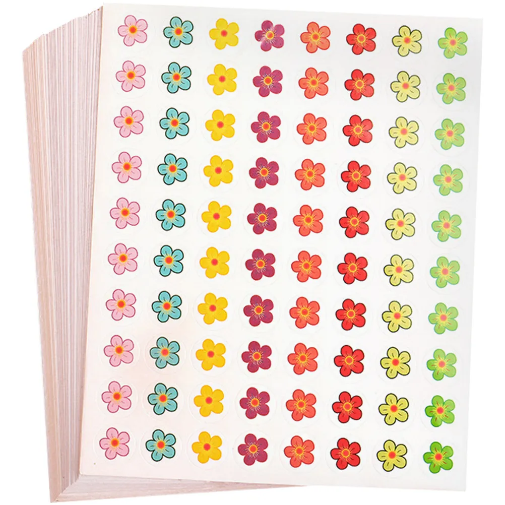 50 Sheets Flower Stickers Small Multi-Function Reward Stickers Adorable Teacher Scrapbook Craft Supplies Accessory
50 Sheets Flower Stickers Small Multi-Function Reward Stickers Adorable Teacher Scrapbook Craft Supplies Accessory