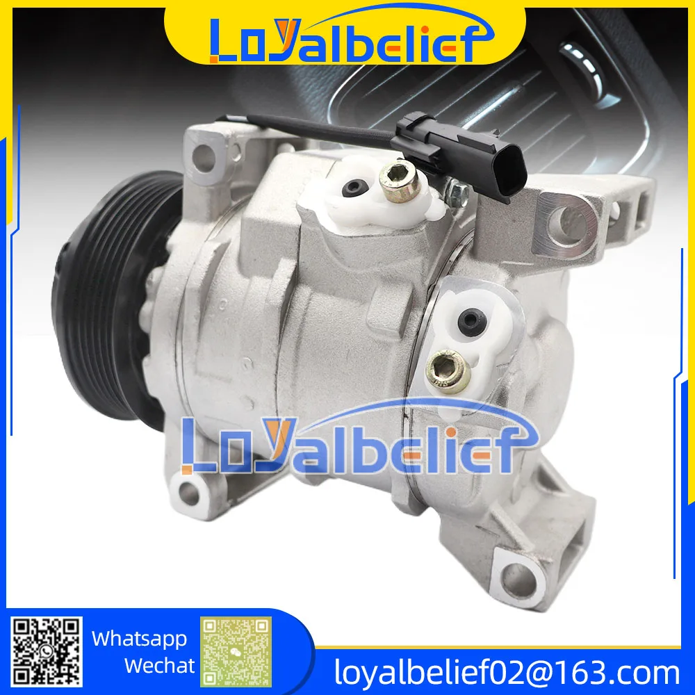 AC Compressor w/6-Groove Pulley for Chrysler Town & Country Dodge Grand Caravan 447260-6362 4472606362 55111417AC 55111417AD
AC Compressor w/6-Groove Pulley for Chrysler Town & Country Dodge Grand Caravan 447260-6362 4472606362 55111417AC 55111417AD