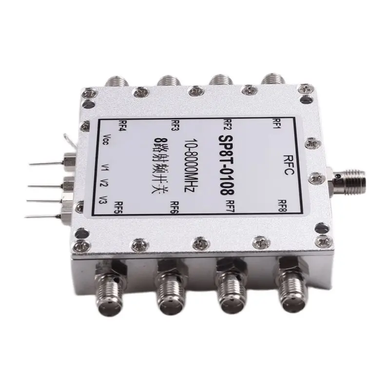 B63B-SP8T For RF Switch- Single Pole Eight Throw 10Mhz To 8Ghz Microwave Signal Switcher For Radio Radar Systems
B63B-SP8T For RF Switch- Single Pole Eight Throw 10Mhz To 8Ghz Microwave Signal Switcher For Radio Radar Systems