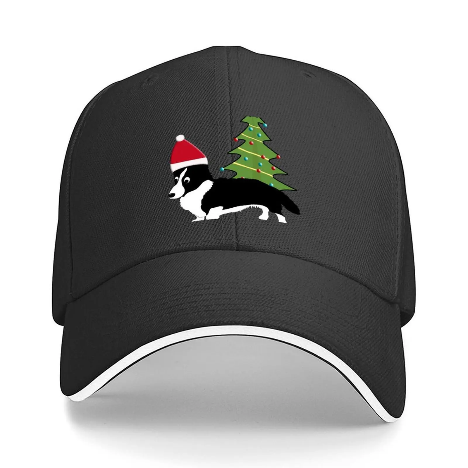 Santa Cardigan Welsh Corgi - Black and White Baseball Cap Hip Hop Beach Outing New In The Hat Fishing cap Female Men's
Santa Cardigan Welsh Corgi - Black and White Baseball Cap Hip Hop Beach Outing New In The Hat Fishing cap Female Men's