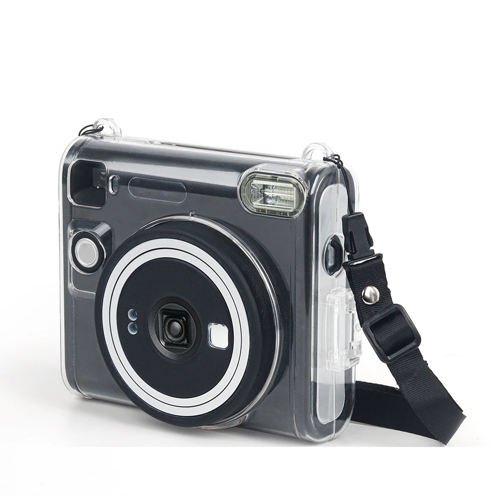 Camera Screen Protector Film Transparent Hard Cover Case with Shoulder Strap For instax SQUARE SQ40
Camera Screen Protector Film Transparent Hard Cover Case with Shoulder Strap For instax SQUARE SQ40