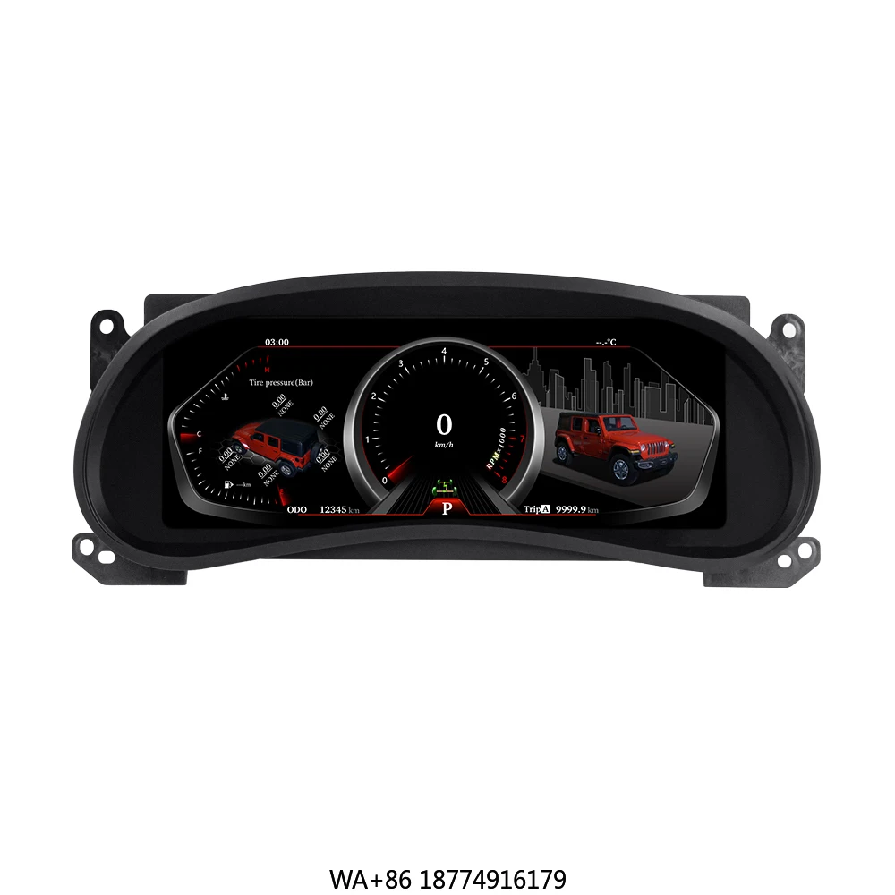 Upgrade Cluster Instrument Pane for Jeep Wrangler 2011-2017 Car Dashboard LCD Digital Dashboard Cluster Display Cockpit Meter
Upgrade Cluster Instrument Pane for Jeep Wrangler 2011-2017 Car Dashboard LCD Digital Dashboard Cluster Display Cockpit Meter
