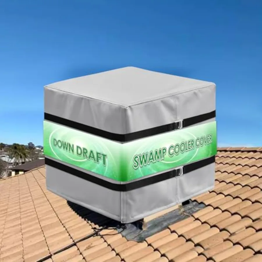 Down Draft Swamp Cooler Cover with 2 Tie Down Straps, Heavy Duty Down Draft Evaporative Cooler Cover, Waterproof Evaporative Co
Down Draft Swamp Cooler Cover with 2 Tie Down Straps, Heavy Duty Down Draft Evaporative Cooler Cover, Waterproof Evaporative Co