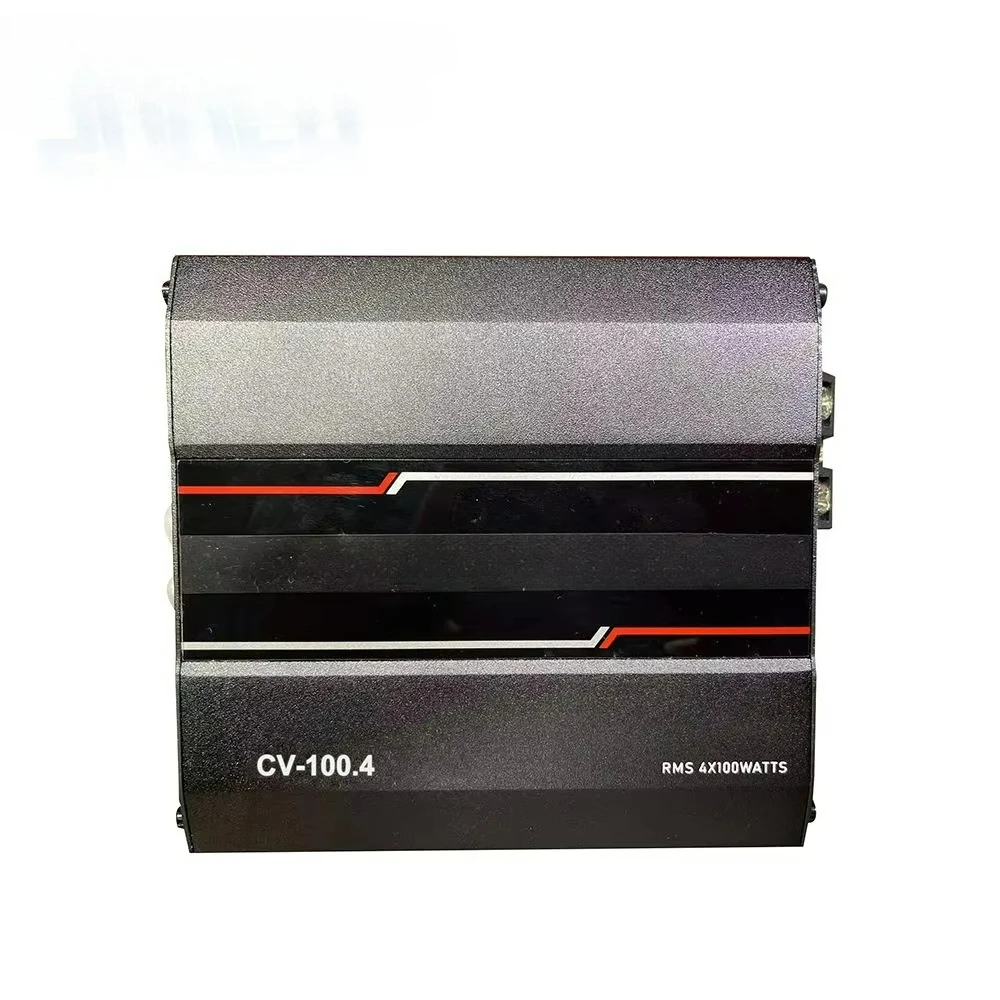 Universal Vehicle Audio Amplifier CV-100.4 4 Channel 100W RMS Class D Car Amp with Crossovers
Universal Vehicle Audio Amplifier CV-100.4 4 Channel 100W RMS Class D Car Amp with Crossovers