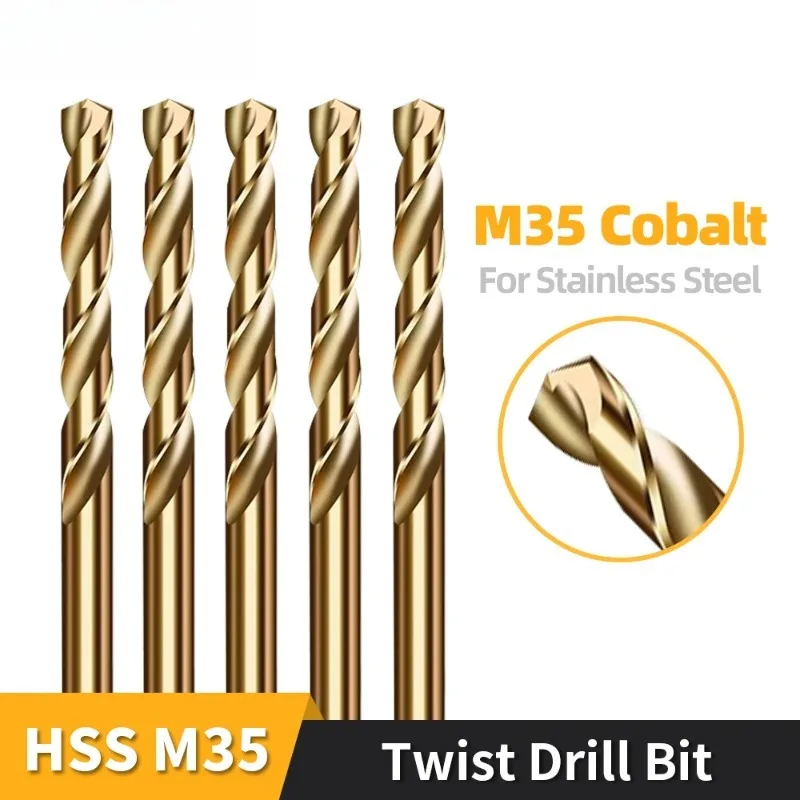 7.0mm 5PCS M35 Cobalt Straight Shank Twist Drill Stainless Steel Metal Iron Aluminum Alloy Perforated Twist Drill hss Wholesale
7.0mm 5PCS M35 Cobalt Straight Shank Twist Drill Stainless Steel Metal Iron Aluminum Alloy Perforated Twist Drill hss Wholesale