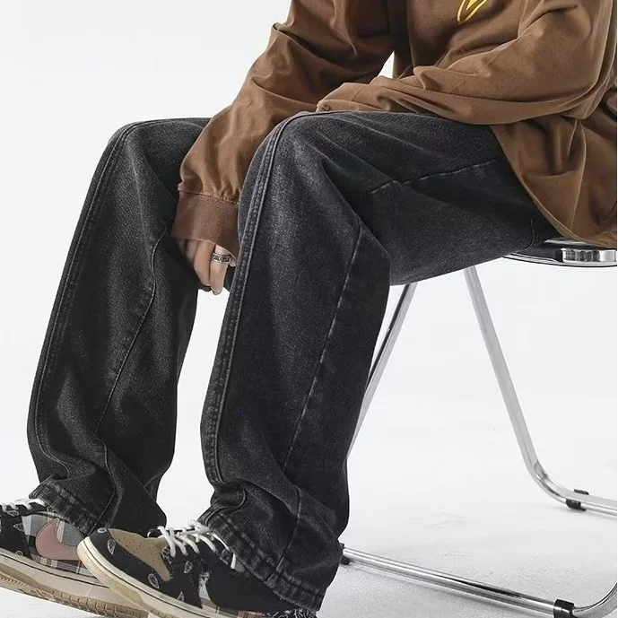 Новинка 2024, мужские джинсы большого размера 300 с поясом, прямые повседневные длинные брюки, свободные джинсы для подростков Faion
Новинка 2024, мужские джинсы большого размера 300 с поясом, прямые повседневные длинные брюки, свободные джинсы для подростков Faion