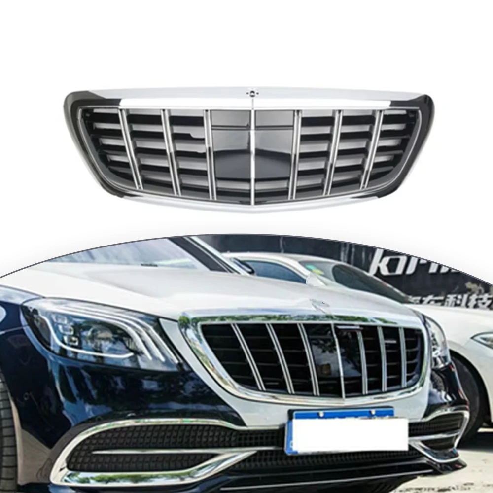 For W222 M-bach Front Grill Fit for MB S CLASS W222 S320 S400 S500 S600 S63 M-bach Style Grille
For W222 M-bach Front Grill Fit for MB S CLASS W222 S320 S400 S500 S600 S63 M-bach Style Grille