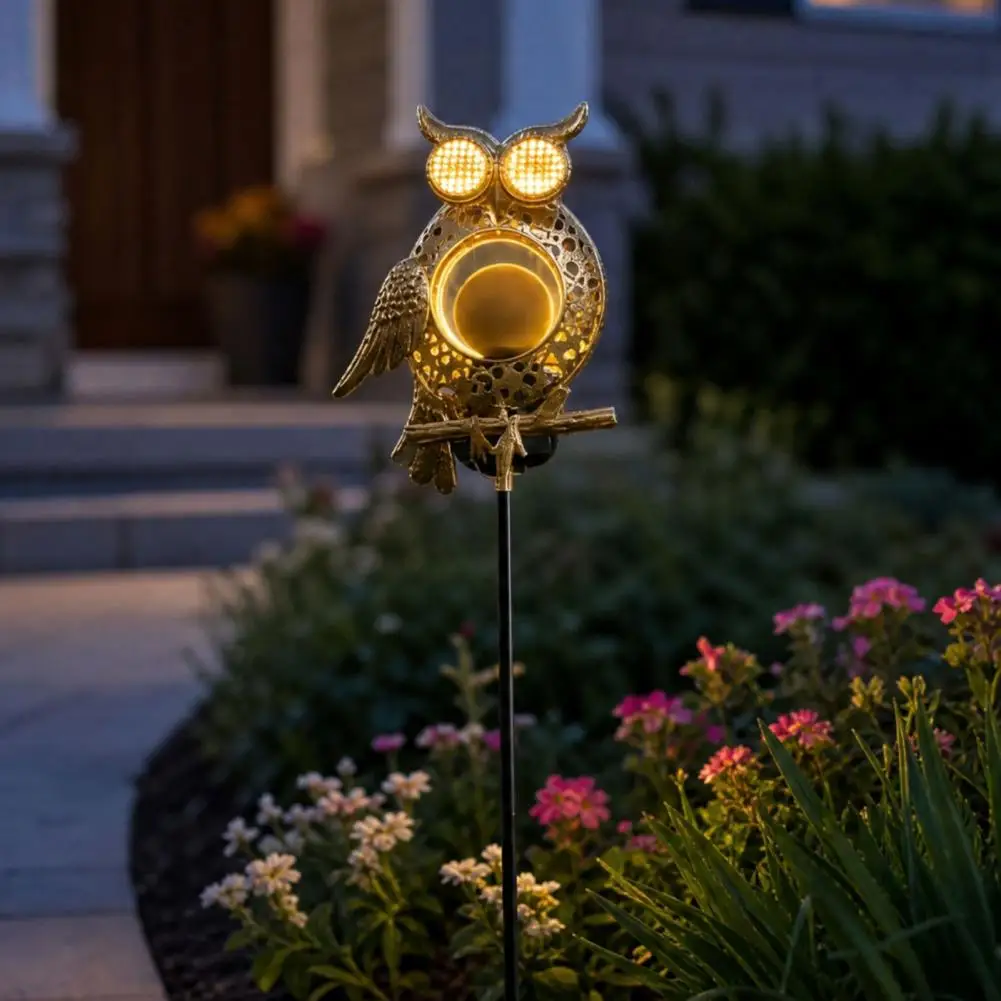 Warm Glow Solar Light Solar Owl Garden Light with Metal Stake Outdoor Led Warm Glow Pathway Backyard Patio Lawn Flower Bed Decor
Warm Glow Solar Light Solar Owl Garden Light with Metal Stake Outdoor Led Warm Glow Pathway Backyard Patio Lawn Flower Bed Decor