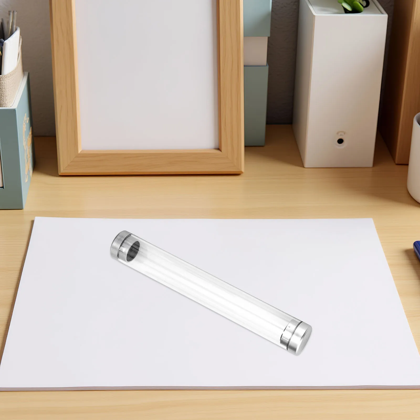 6Pcs Transparent Pencil Boxes Clear Acrylic Pen Storage Case Tube Gift Pen Display Organizer Empty Pencil Case
6Pcs Transparent Pencil Boxes Clear Acrylic Pen Storage Case Tube Gift Pen Display Organizer Empty Pencil Case