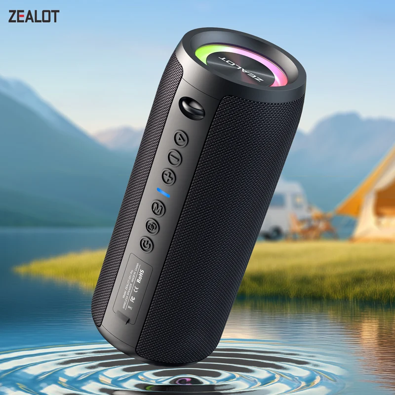 51Pro Bluetooth Speaker Outdoor IPX6 Waterproof 40W BT5.2 Loudspeaker Stereo Surround Speaker with Cool Pulsing EQ Light
51Pro Bluetooth Speaker Outdoor IPX6 Waterproof 40W BT5.2 Loudspeaker Stereo Surround Speaker with Cool Pulsing EQ Light