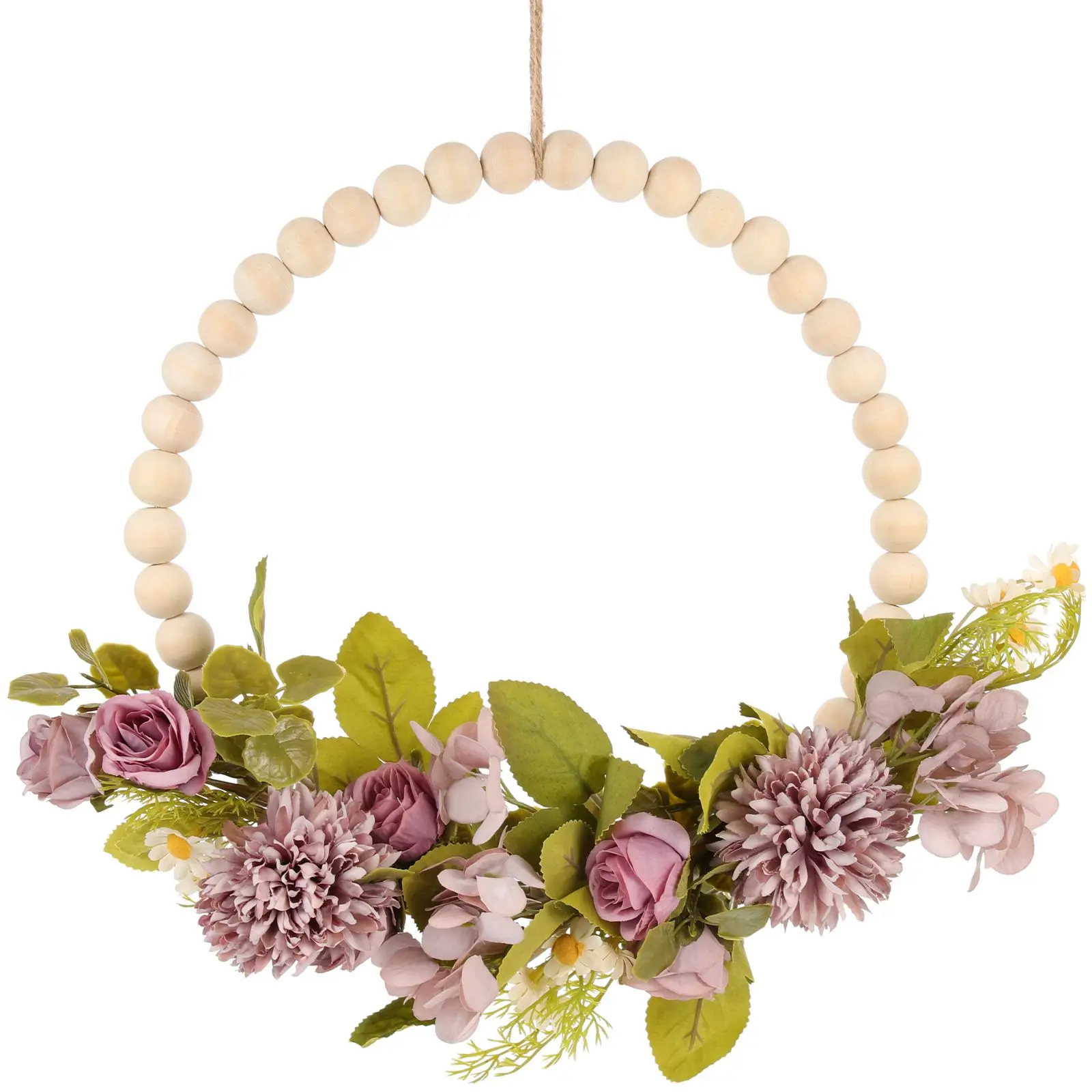 Faux Wood Bead Garland Home Decor Door Hanging Front Wreath Wedding Pendant Vintage Sign Artificial Green Plant Fake Flower
Faux Wood Bead Garland Home Decor Door Hanging Front Wreath Wedding Pendant Vintage Sign Artificial Green Plant Fake Flower