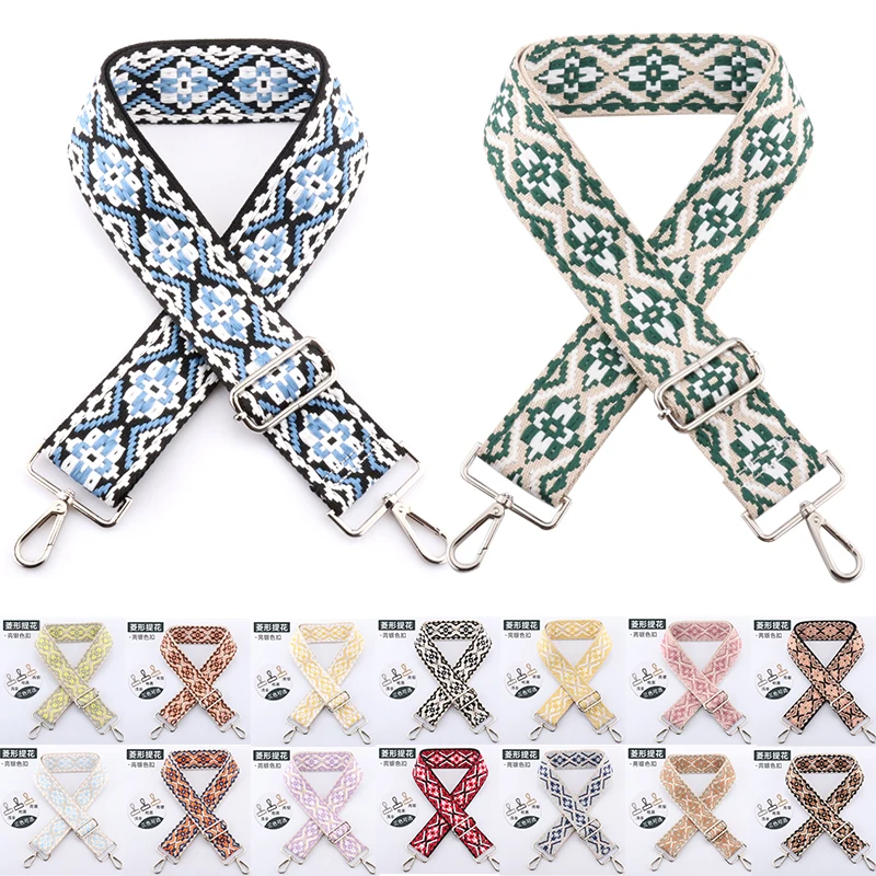 Chains Bags Straps Handbag Adjustable Replacement Accessories for Shoulder Colored Embroidered Woman Belt Chain Strap
Chains Bags Straps Handbag Adjustable Replacement Accessories for Shoulder Colored Embroidered Woman Belt Chain Strap