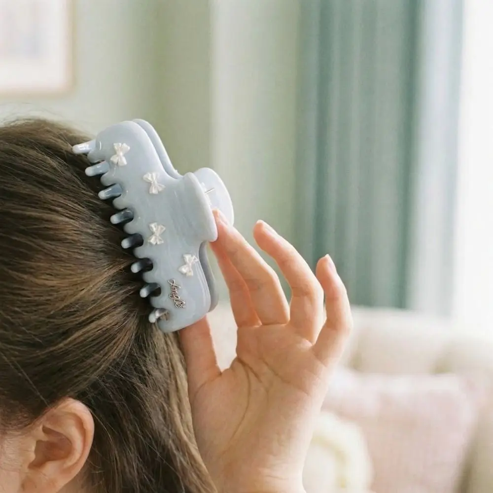 Creative PC Bow Hair Claw Plastic Barrette Bowknot Hair Clip Headwear French Style Large Shark Clip Travel
Creative PC Bow Hair Claw Plastic Barrette Bowknot Hair Clip Headwear French Style Large Shark Clip Travel