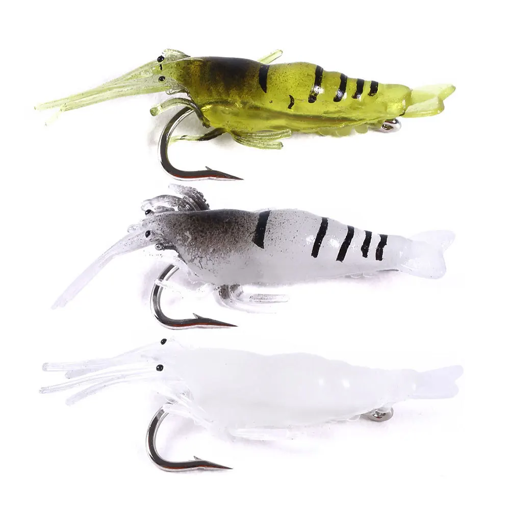 Rock Fishing Luminous Bionic Shrimp Soft Bait Fish Skin String Hook Portable Freshwater Saltwater Fishing Lure
Rock Fishing Luminous Bionic Shrimp Soft Bait Fish Skin String Hook Portable Freshwater Saltwater Fishing Lure