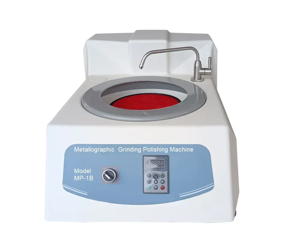 Desktop grinder polisher with Flannel and sandpaper Stepless speed metallographic sample grinding polishing machine
Desktop grinder polisher with Flannel and sandpaper Stepless speed metallographic sample grinding polishing machine