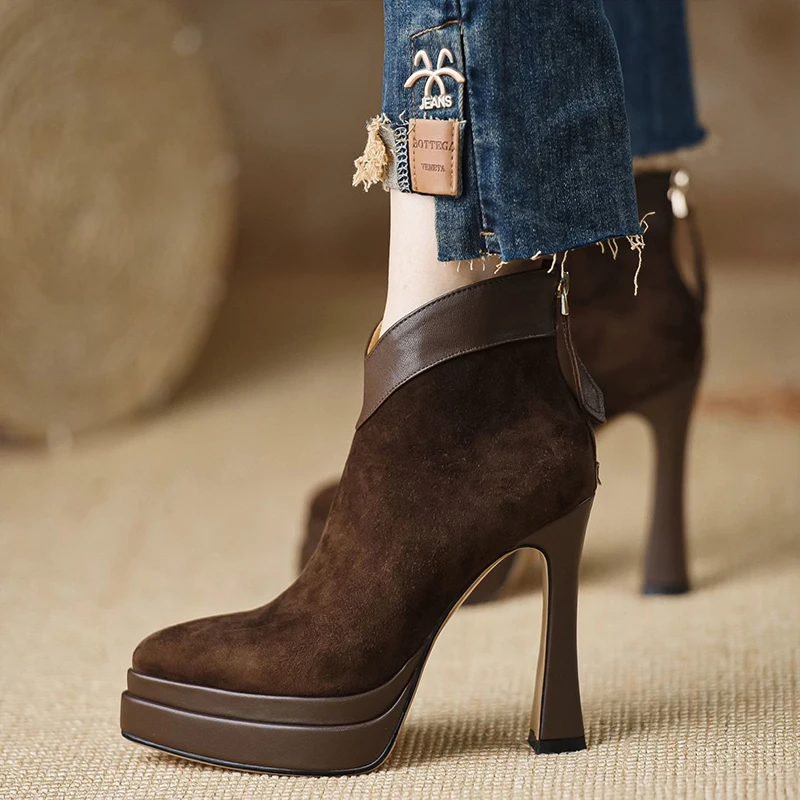 High Heels Women Ankle Boots Pointed Toe Fashion Elegant Shoes Dress Fashion Woman Pumps 2025 Trend Brand Designer Mujer Zapatos
High Heels Women Ankle Boots Pointed Toe Fashion Elegant Shoes Dress Fashion Woman Pumps 2025 Trend Brand Designer Mujer Zapatos