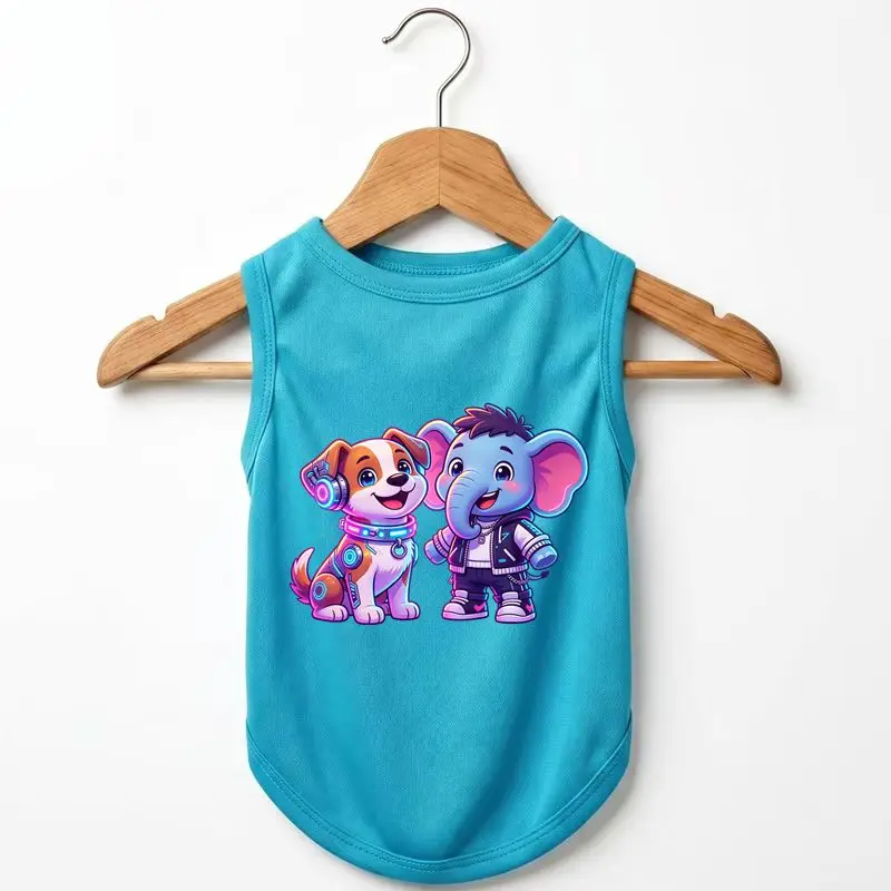 Breathable Dog Tank Top Punk Print Pet Shirt
Breathable Dog Tank Top Punk Print Pet Shirt