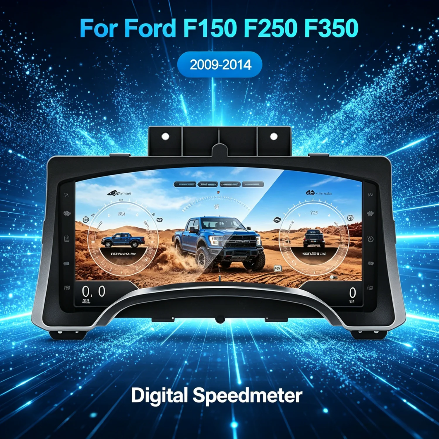 13.1 inch Car Speedometer For Ford F150 Raptor 2009 2010 - 2013 2014 Digital Cluster Instrument Panel Virtual Cockpit Dashboard
13.1 inch Car Speedometer For Ford F150 Raptor 2009 2010 - 2013 2014 Digital Cluster Instrument Panel Virtual Cockpit Dashboard