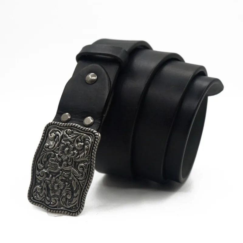 Оригинальный древний серебряный ремень толщиной 4 мм, мужской ремень с этнической квадратной пряжкой, утолщенный многослойный ремень из воловьей кожи в национальном стиле в стиле ретро
Оригинальный древний серебряный ремень толщиной 4 мм, мужской ремень с этнической квадратной пряжкой, утолщенный многослойный ремень из воловьей кожи в национальном стиле в стиле ретро