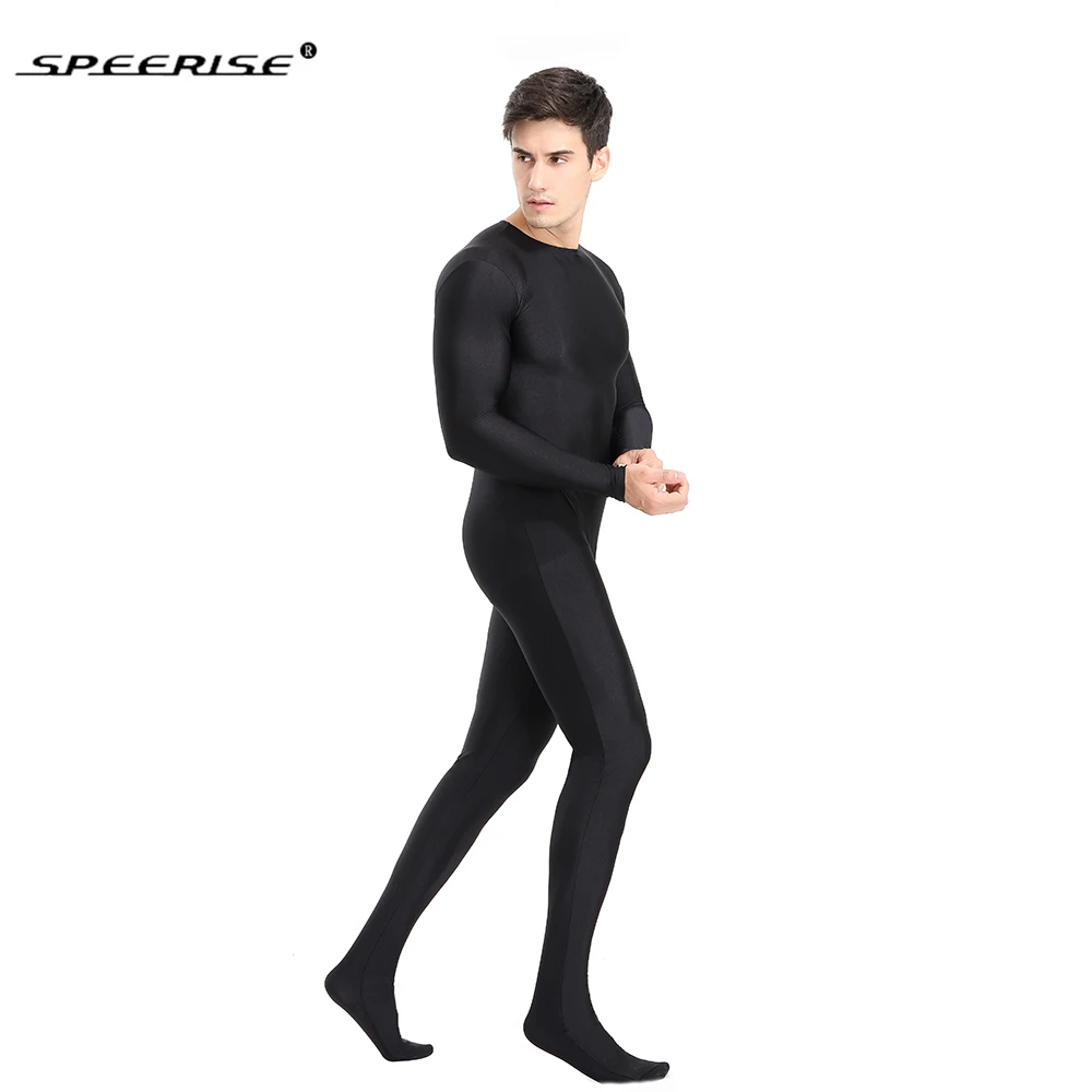 Speerise Mens Full Body Spandex Zentai Suit Black Long Sleeve Unitard Adult Zipper Back Footed Cosplay Bodysuit Costumes
Speerise Mens Full Body Spandex Zentai Suit Black Long Sleeve Unitard Adult Zipper Back Footed Cosplay Bodysuit Costumes