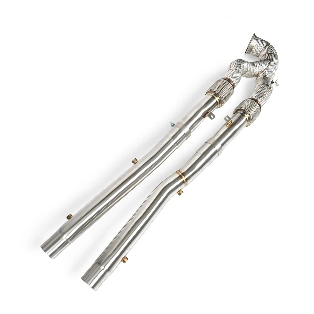 Suitable for Audi RS3 2.5T 2020-2024 downpipe exhaust, excellent performance, perfect installation
Suitable for Audi RS3 2.5T 2020-2024 downpipe exhaust, excellent performance, perfect installation