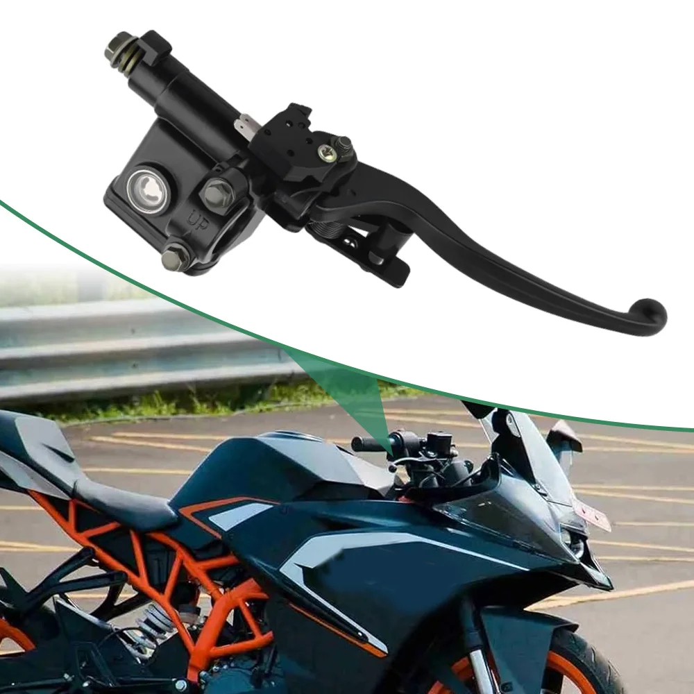 7/8" 22mm Motorcycle Hydraulic Brake Lever Master Cylinder Handlebar For 50cc -110cc-125cc-150cc-200cc-250cc-GY6 Engine Equipped
7/8" 22mm Motorcycle Hydraulic Brake Lever Master Cylinder Handlebar For 50cc -110cc-125cc-150cc-200cc-250cc-GY6 Engine Equipped