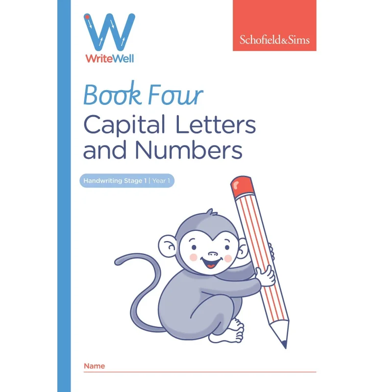 WriteWell 4 Capital Letters And Numbers Schofield And Sims Schofield And Sims 9780721716367 Book
WriteWell 4 Capital Letters And Numbers Schofield And Sims Schofield And Sims 9780721716367 Book