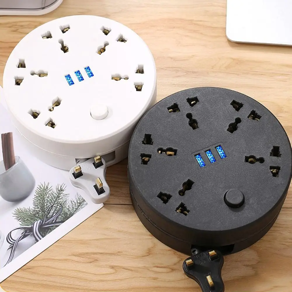 Circular Power Extension Board Flexibility 2M Retractable Power Cord Socket Adapter with Long Cable Universal Multi Network
Circular Power Extension Board Flexibility 2M Retractable Power Cord Socket Adapter with Long Cable Universal Multi Network