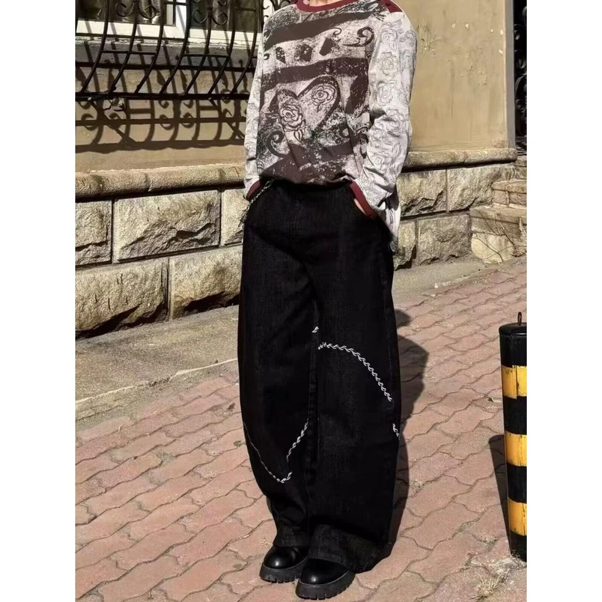 Новинка 2025, мужские свободные повседневные брюки, корейские модные тонкие висячие широкие брюки длиной до пола, летние легкие брюки
Новинка 2025, мужские свободные повседневные брюки, корейские модные тонкие висячие широкие брюки длиной до пола, летние легкие брюки