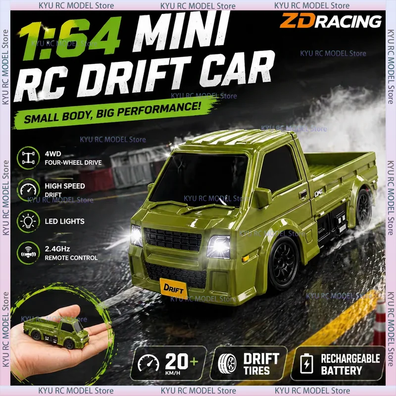 Радиоуправляемый дрифт-трак K60 1:64, 2.4G, 4WD, высокоскоростной мини-фургон на пульте управления со светодиодами, настольная гоночная игрушка для мальчиков
Радиоуправляемый дрифт-трак K60 1:64, 2.4G, 4WD, высокоскоростной мини-фургон на пульте управления со светодиодами, настольная гоночная игрушка для мальчиков