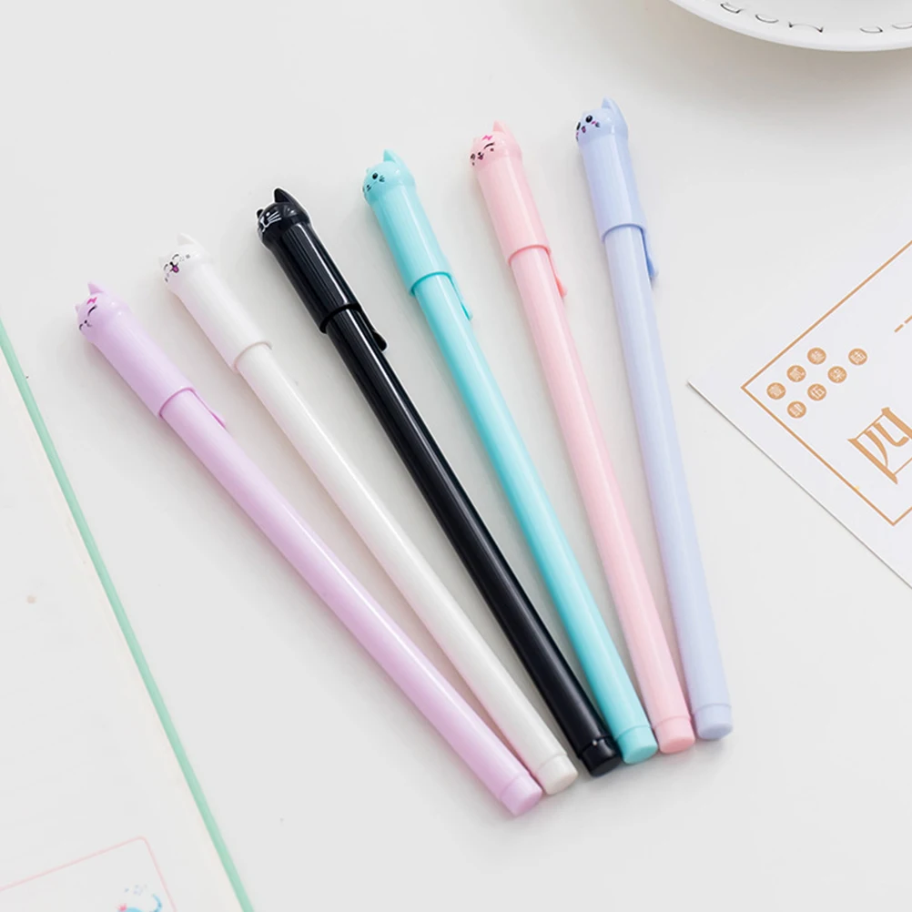 18 Pcs Cat Sign Pen Pens Cartoon Animal Cute Stationery Household Themed Plastic
18 Pcs Cat Sign Pen Pens Cartoon Animal Cute Stationery Household Themed Plastic
