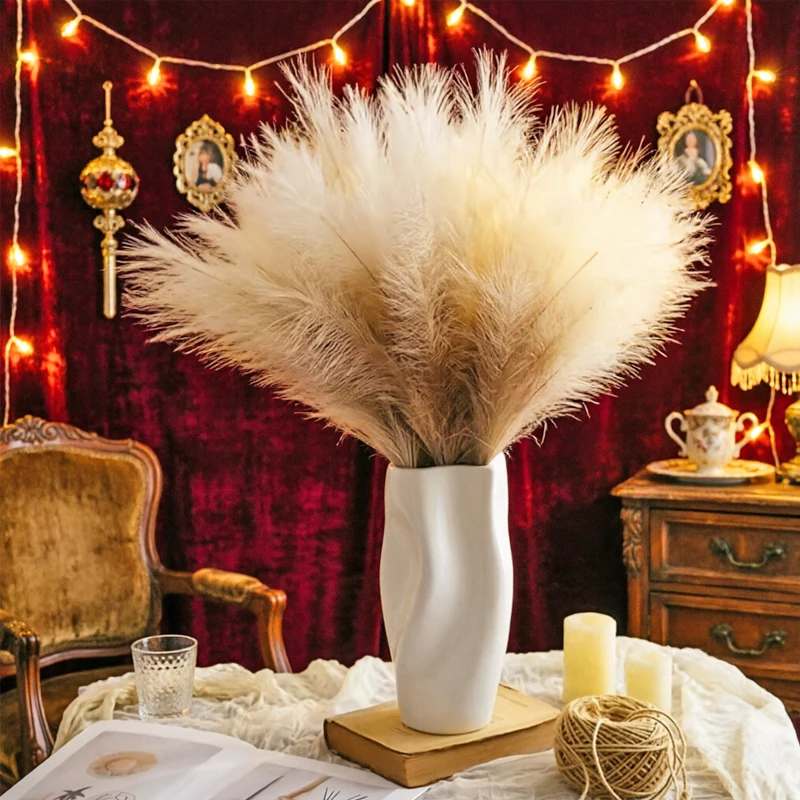 5Pcs Artificial Reed Ins Wind Bouquet Imitation Flowers Bohemian Home Living Room Decor Fake Reed Christmas Wedding Decoration
5Pcs Artificial Reed Ins Wind Bouquet Imitation Flowers Bohemian Home Living Room Decor Fake Reed Christmas Wedding Decoration