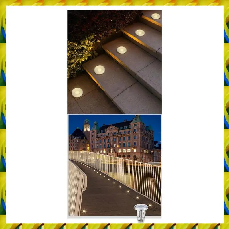 WFF LED Deck White Light Lamp IP68 Waterproof Stainless Steel Recessed Garden Stair Underground Bulb Lamp Wall Spotlight
WFF LED Deck White Light Lamp IP68 Waterproof Stainless Steel Recessed Garden Stair Underground Bulb Lamp Wall Spotlight