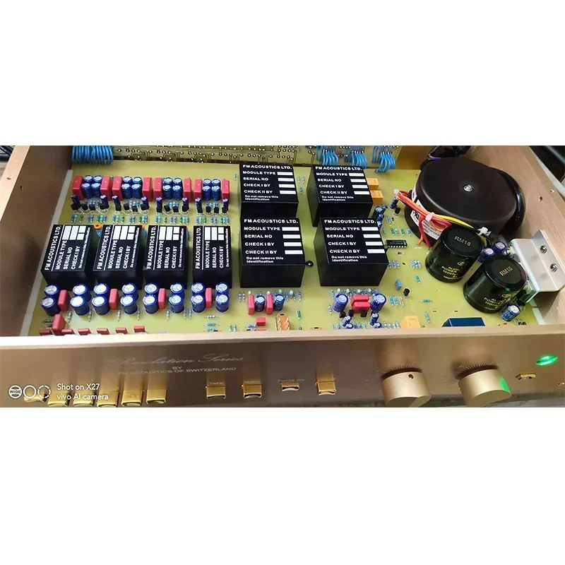 AMXEKR Reference Switzerland FM266MKII Circuit Class A Fully Balanced Hifi Preamplifier audio amplifier
AMXEKR Reference Switzerland FM266MKII Circuit Class A Fully Balanced Hifi Preamplifier audio amplifier