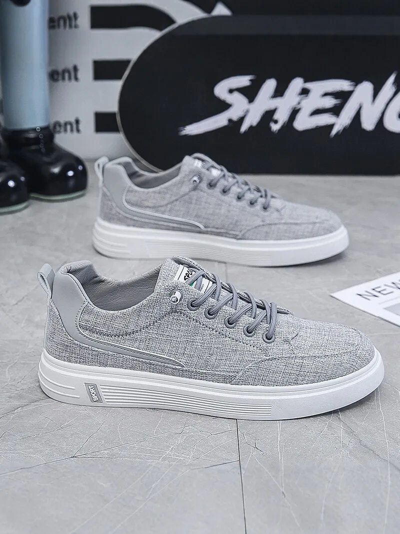 Men's Canvas Slip-On Work Shoes Breathable Anti-Slip Wear-Resistant Casual Low-Top Glue-Welded Rubber Outsole Spring Summer
Men's Canvas Slip-On Work Shoes Breathable Anti-Slip Wear-Resistant Casual Low-Top Glue-Welded Rubber Outsole Spring Summer