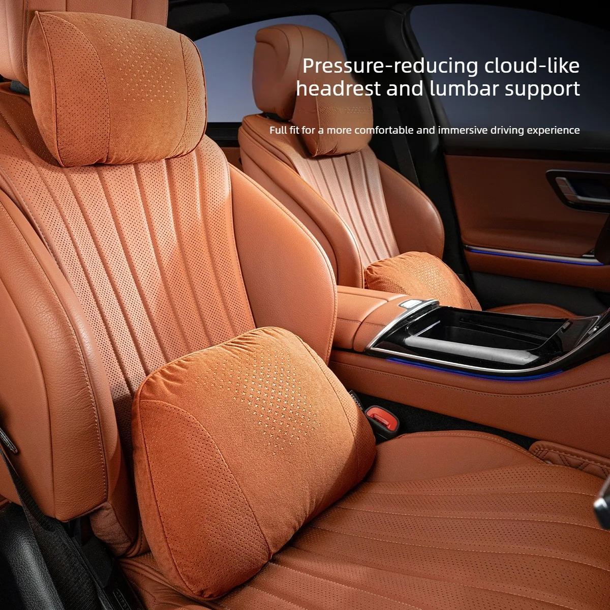 Suede Car Neck Pillow Car Waist Pillow Soft Car Headrest and Lumbar Set Travel Accessories Auto Seat Neck Support Lumbar Support
Suede Car Neck Pillow Car Waist Pillow Soft Car Headrest and Lumbar Set Travel Accessories Auto Seat Neck Support Lumbar Support