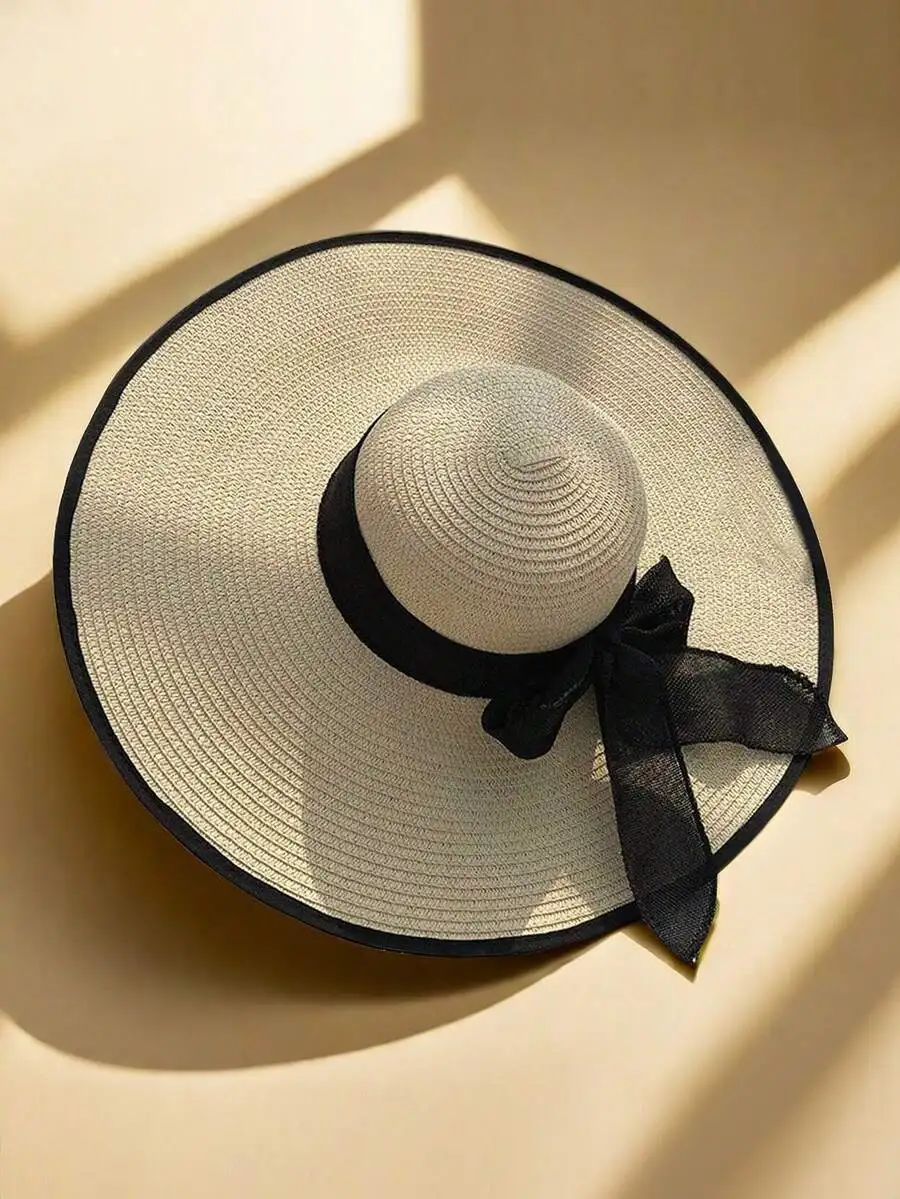 Women Summer Wide Brim Straw Sun Hat For Beach Outdoor
Women Summer Wide Brim Straw Sun Hat For Beach Outdoor