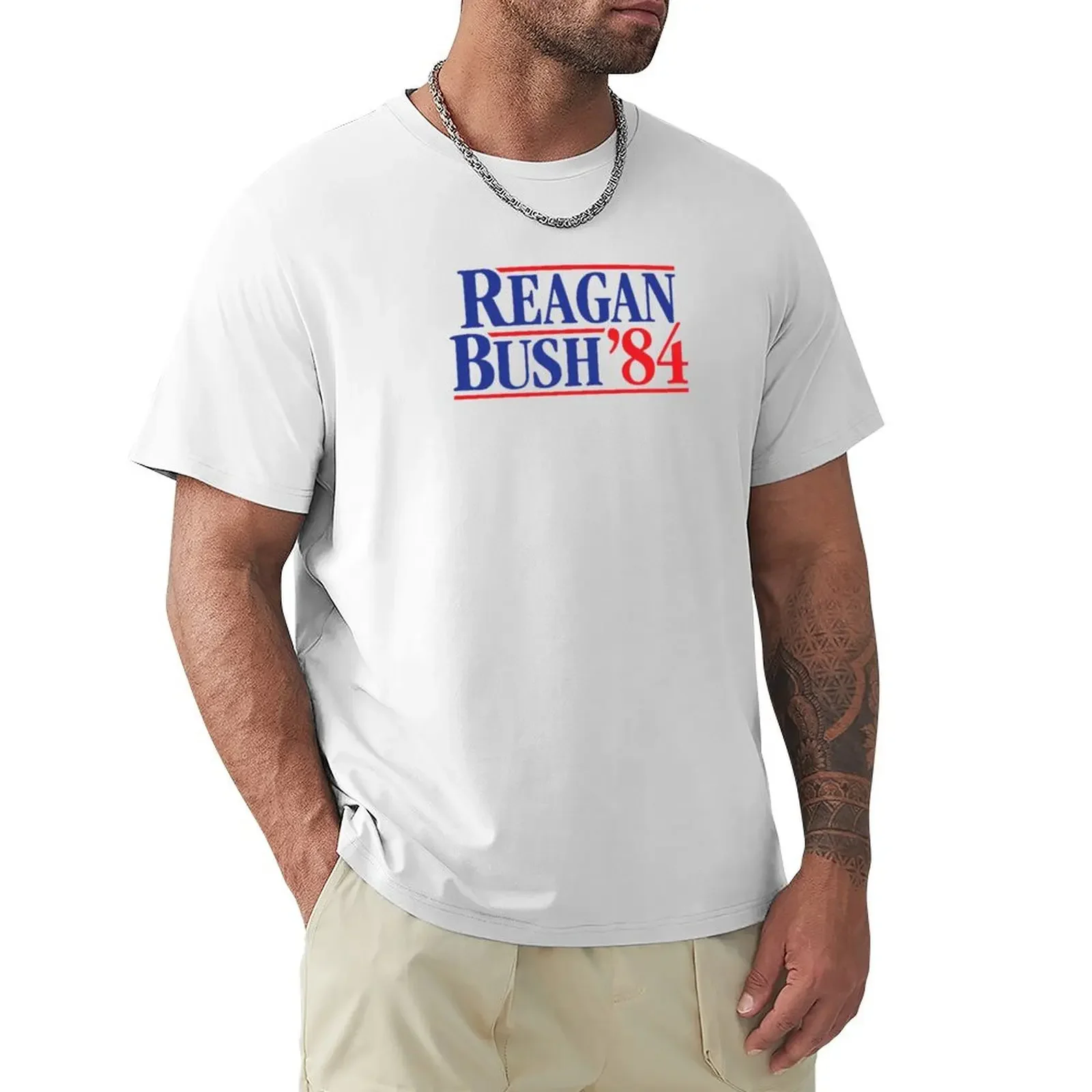 Reagan Bush 84 T-Shirt anime stuff baggy shirts graphics oversized t shirt men
Reagan Bush 84 T-Shirt anime stuff baggy shirts graphics oversized t shirt men