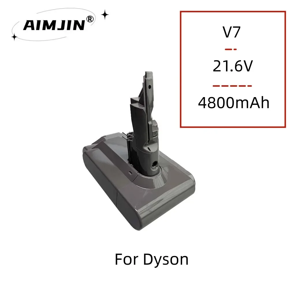 For Dyson V7 21.6V 4800mAh/6800mAh/9800mAh/12800mAh Battery Upgraded lithium V7 Animal V7 Pro 225403 229687 Tools Rechargeable B
For Dyson V7 21.6V 4800mAh/6800mAh/9800mAh/12800mAh Battery Upgraded lithium V7 Animal V7 Pro 225403 229687 Tools Rechargeable B