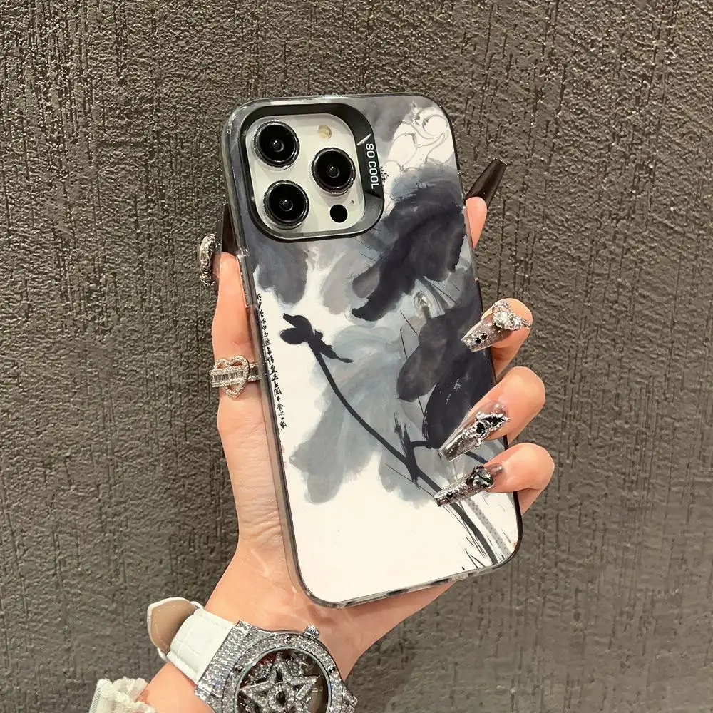 Ink wash painting Phone Case case for iPhone17 16 15 14 13 12 11 Pro/ Max/Plus shock-proof rear cover anti-fingerprint
Ink wash painting Phone Case case for iPhone17 16 15 14 13 12 11 Pro/ Max/Plus shock-proof rear cover anti-fingerprint