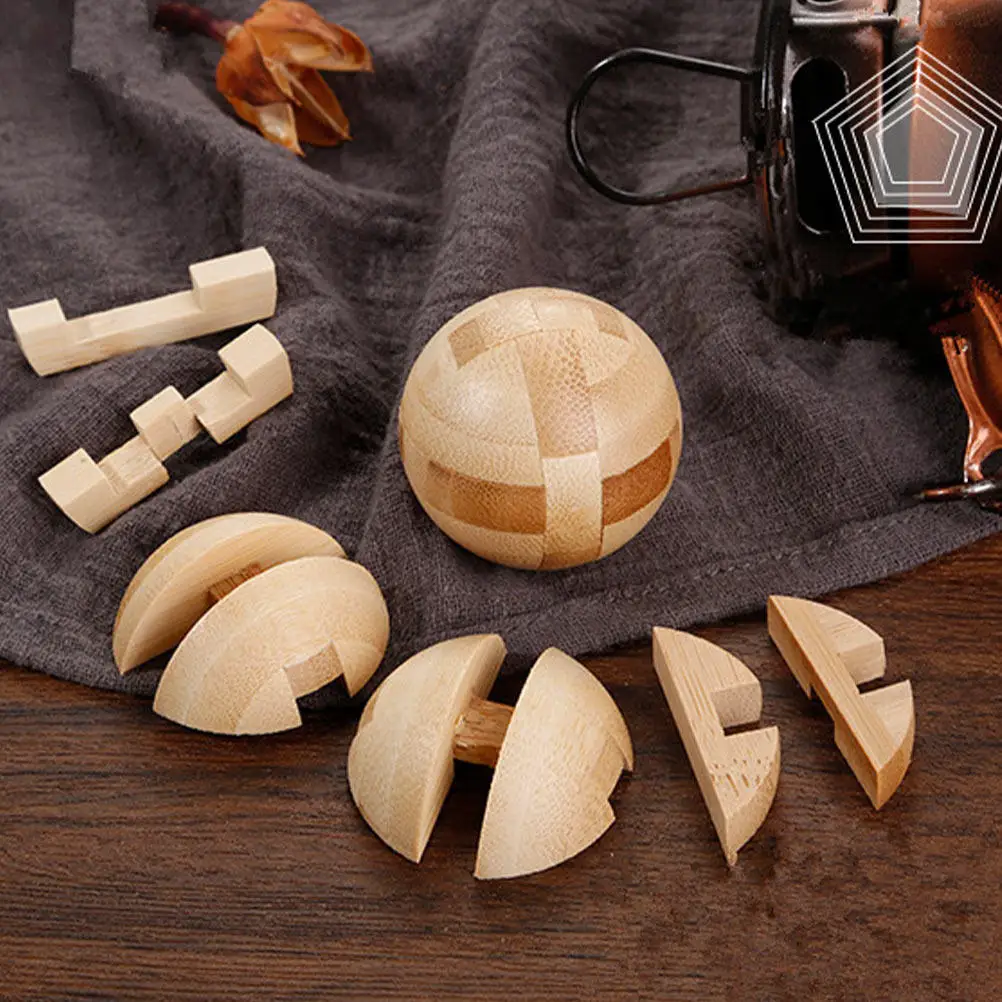 3Pcs Ming Lock Interlocking Puzzle Creative Educational Game Set for Kids Adults Brain Development
3Pcs Ming Lock Interlocking Puzzle Creative Educational Game Set for Kids Adults Brain Development