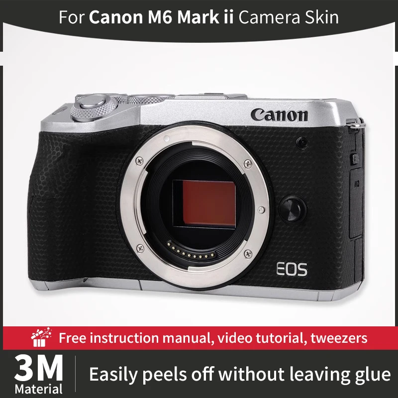 For Canon M6 ii Skin Canon M6 Mark ii Camera Skin Anti-scratch Camera Sticker protective film
For Canon M6 ii Skin Canon M6 Mark ii Camera Skin Anti-scratch Camera Sticker protective film