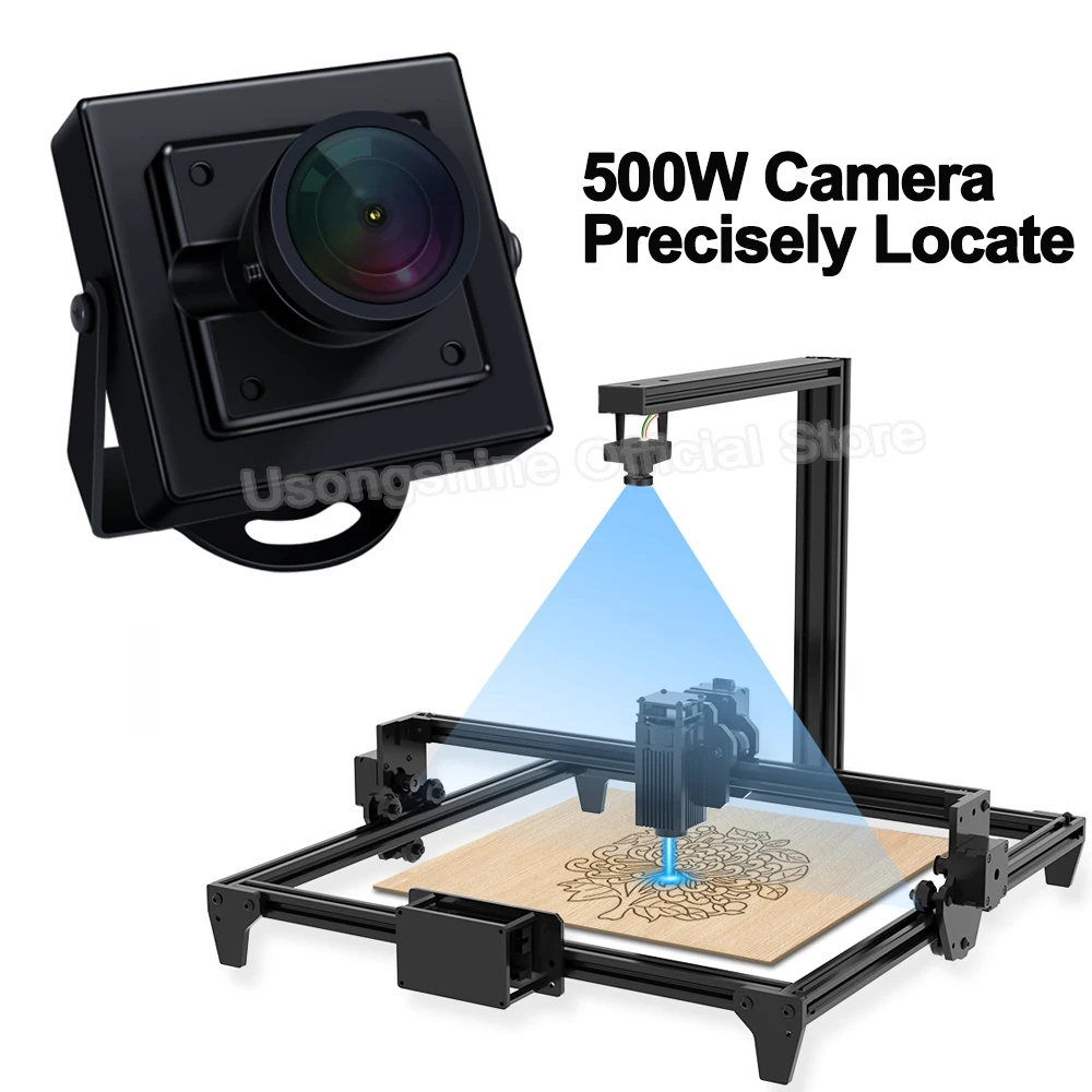 TC500 500W Camera Precisely Locate Camera Laser Engraver Camera for TTS-55 TTS-10 PRO Laser Engraving Machine 300x300mm Model 
TC500 500W Camera Precisely Locate Camera Laser Engraver Camera for TTS-55 TTS-10 PRO Laser Engraving Machine 300x300mm Model