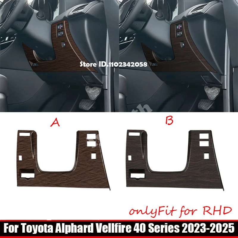 RHD For Toyota Alphard Vellfire 40 Series 2023-2025 Steering Wheel Lower Cover Anti Scratch Protective Guard Auto Interior Trim
RHD For Toyota Alphard Vellfire 40 Series 2023-2025 Steering Wheel Lower Cover Anti Scratch Protective Guard Auto Interior Trim